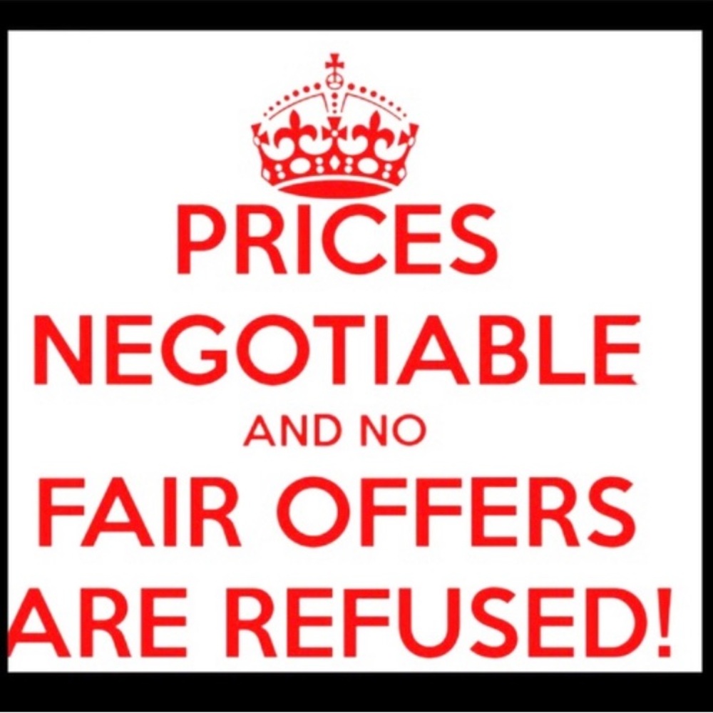 NO FAIR OFFERS REFUSED 🎁🛍️🛒